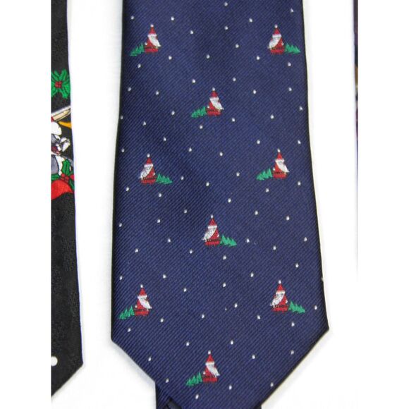 Lot of 3 Christmas Neck Ties Tommy, Loney Tunes, Briar - Picture 4 of 7